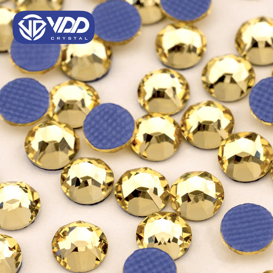 VDD 004 Jonquil SS16-SS30 High Quality Hot-Fix Glass 2088 Rhinestones Crystal Flatback 8 Big 8 Small DIY Clothes Decoration