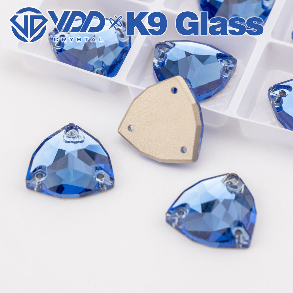 VDD Trilliant S117 Royal Blue K9 Glass Sew On Rhinestones High Quality AAAAA Crystal Flatback Sewing Strass Stones DB-S117