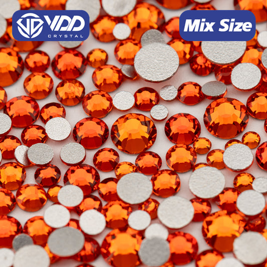 VDD 011 Hyacinth Mix Size SS6-SS20 High Quality Glass Rhinestones Crystal Flatback Glitter Stones Nail Art DIY Crafts Decorations