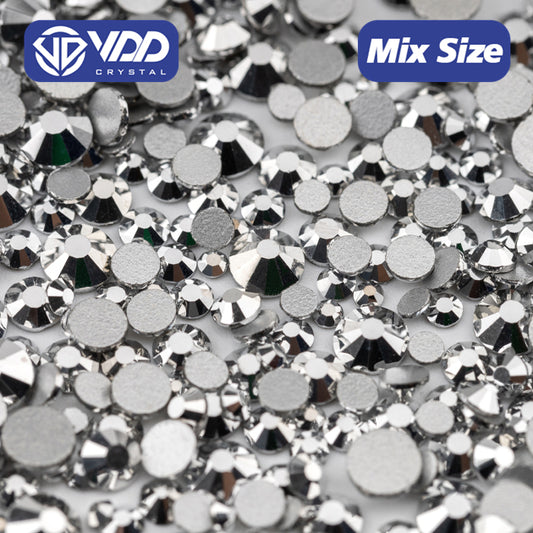 VDD 066 Labrador Mix Size SS6-SS20 High Quality Glass Rhinestones Crystal Flatback Glitter Stones Nail Art DIY Crafts Decorations