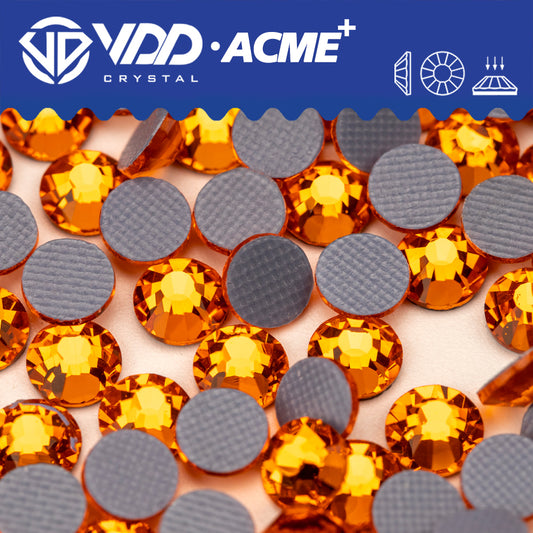 VDD 012 Sun ACME+ Hot-Fix Rhinestones High Quality AAAAA Glass Crystal Flatback Strass Stones ACME-012