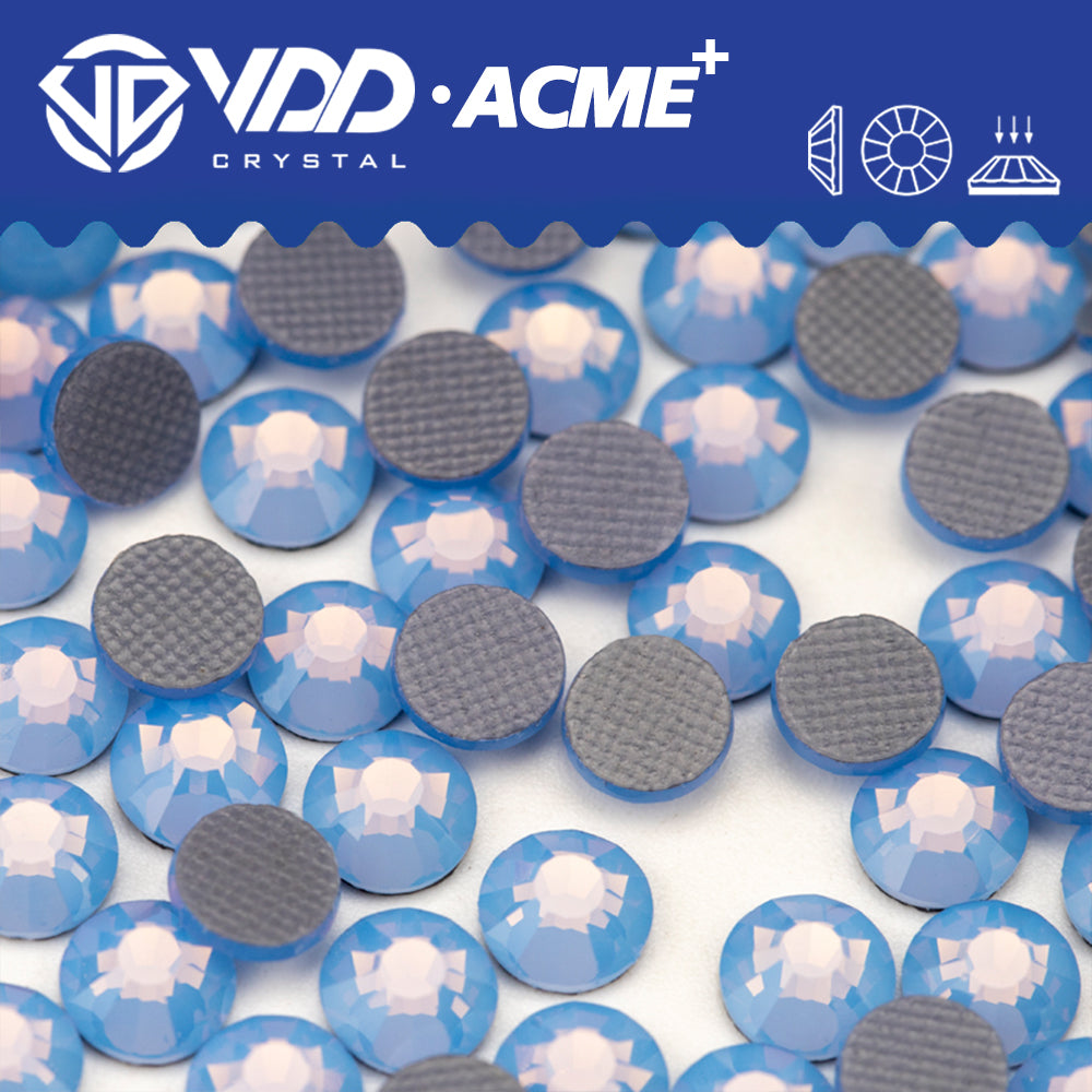 VDD 045 Blue Opal  ACME+ Hot-Fix Rhinestones High Quality AAAAA Glass Crystal Flatback Strass Stones ACME-045