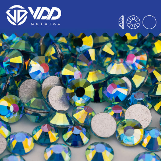 VDD 433 Glitz-Azure Non-hotfix Rhinestones High Quality Glass Crystal Flatback Strass Stones YZ-433