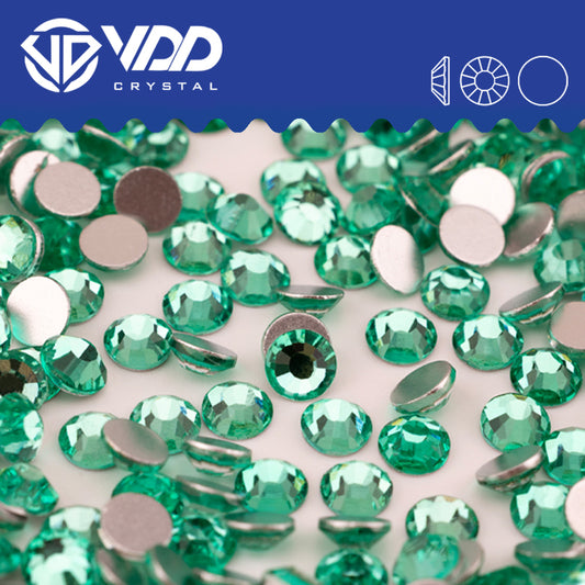VDD 132 Mint Non-hotfix Rhinestones High Quality Glass Crystal Flatback Strass Stones YZ-132