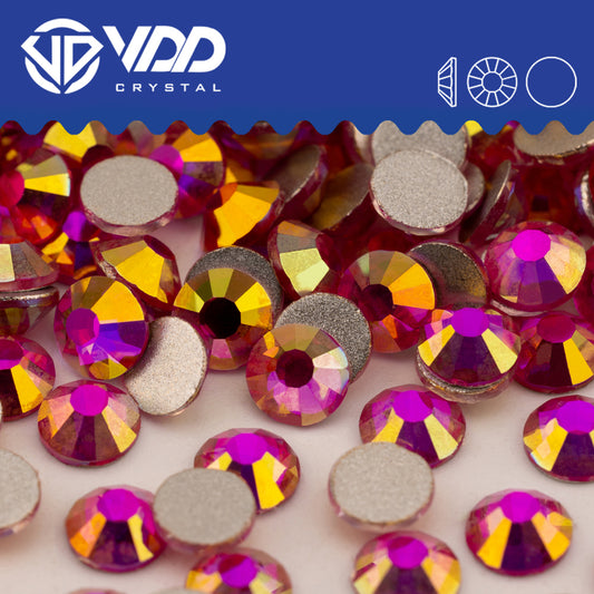 VDD 438 Glitz-Magenta Non-hotfix Rhinestones High Quality Glass Crystal Flatback Strass Stones YZ-438