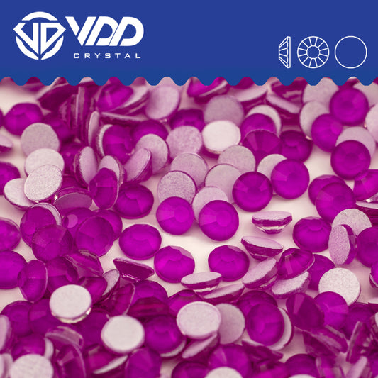 VDD 288 M Pink Non-hotfix Rhinestones High Quality Glass Crystal Flatback Strass Stones YZ-288