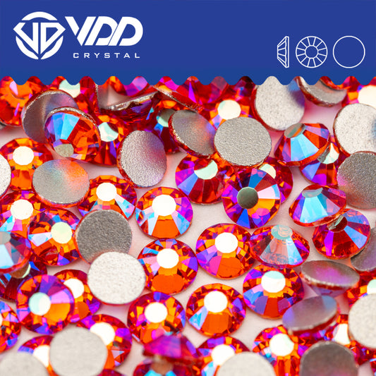 VDD 095 Hyacinth AB Non-hotfix Rhinestones High Quality Glass Crystal Flatback Strass Stones YZ-095