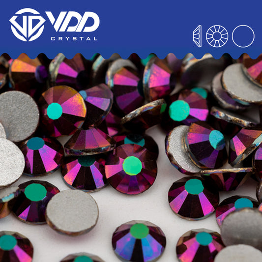 VDD 070 Magic Rose Non-hotfix Rhinestones High Quality Glass Crystal Flatback Strass Stones YZ-070