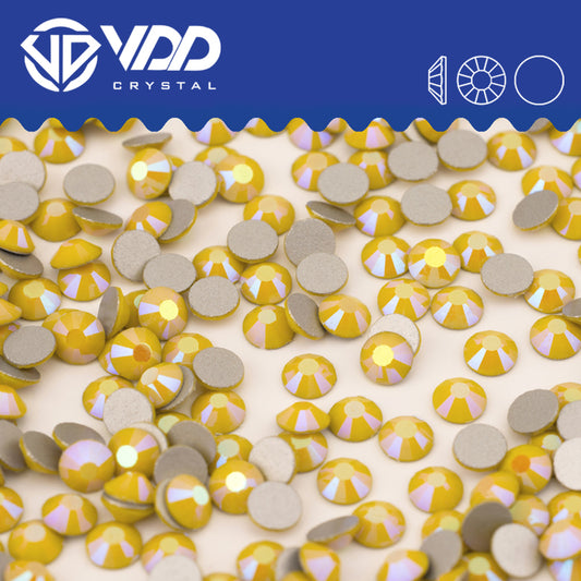 VDD 452 Yellow-Glaze Non-hotfix Rhinestones High Quality Glass Crystal Flatback Strass Stones YZ-452