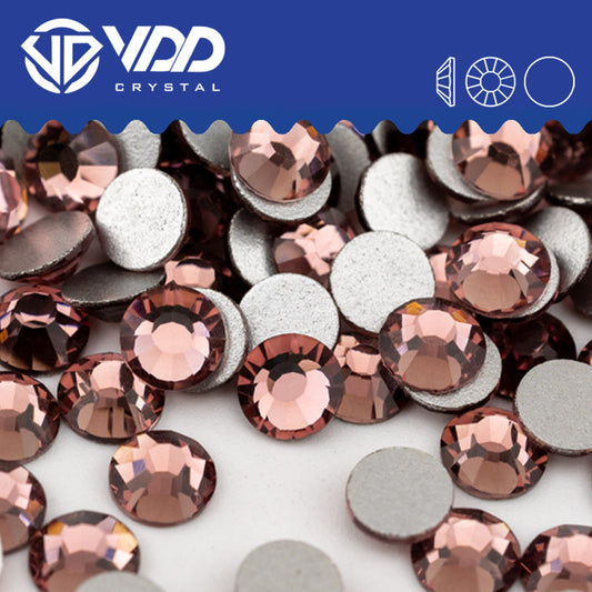 VDD 032 Light Amethyst Non-hotfix Rhinestones High Quality Glass Crystal Flatback Strass Stones YZ-032