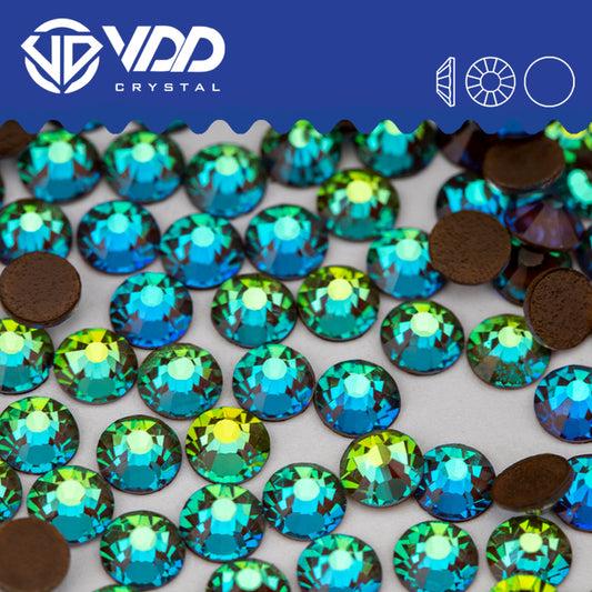 VDD 122 Green Dream Non-hotfix Rhinestones High Quality Glass Crystal Flatback Strass Stones YZ-122