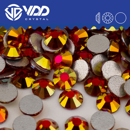 VDD 437 Glitz-Ruby Non-hotfix Rhinestones High Quality Glass Crystal Flatback Strass Stones YZ-437