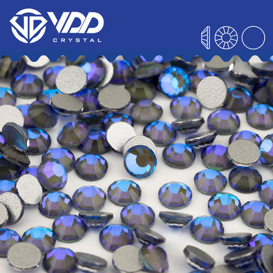 VDD 419 Galaxy-Navy  Non-hotfix Rhinestones High Quality Glass Crystal Flatback Strass Stones YZ-419