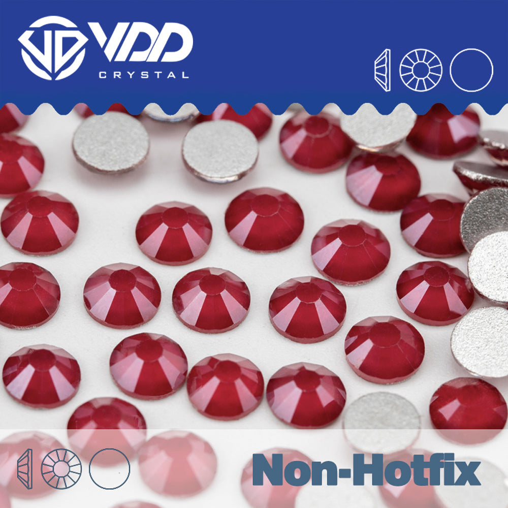 VDD 144 MRD-Ruby Non-hotfix Rhinestones High Quality Glass Crystal Flatback Strass Stones YZ-144