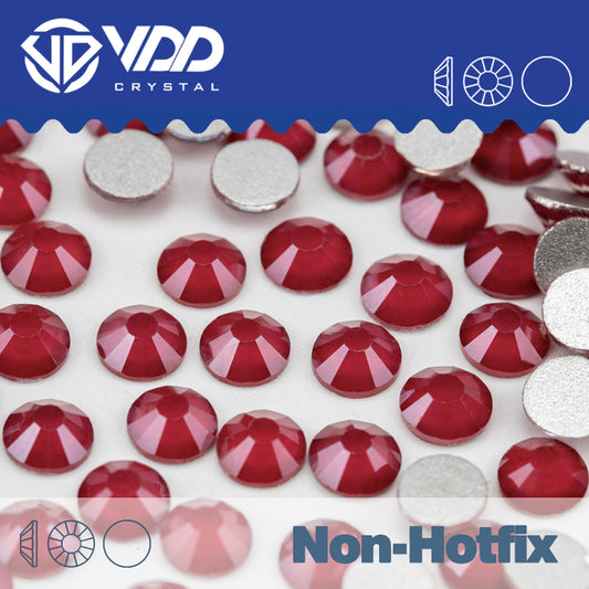 VDD 144 MRD-Ruby Non-hotfix Rhinestones High Quality Glass Crystal Flatback Strass Stones YZ-144