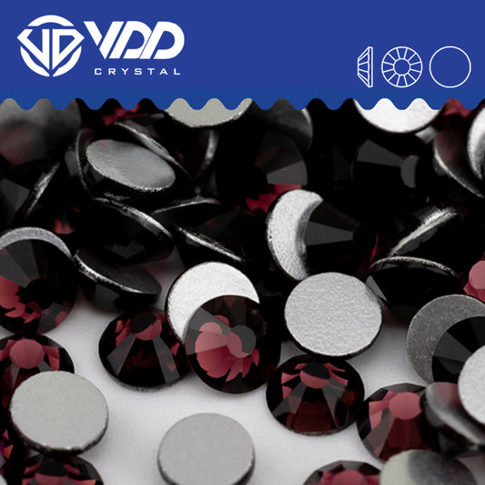VDD 033 Amethyst Non-hotfix Rhinestones High Quality Glass Crystal Flatback Strass Stones YZ-033