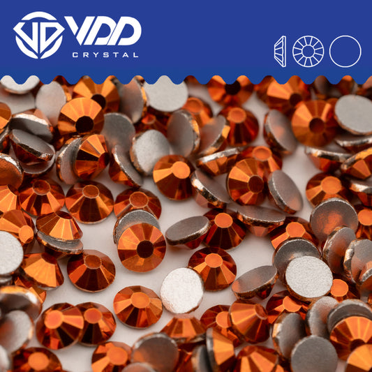 VDD 179 Metallic Autumn Non-hotfix Rhinestones High Quality Glass Crystal Flatback Strass Stones YZ-179