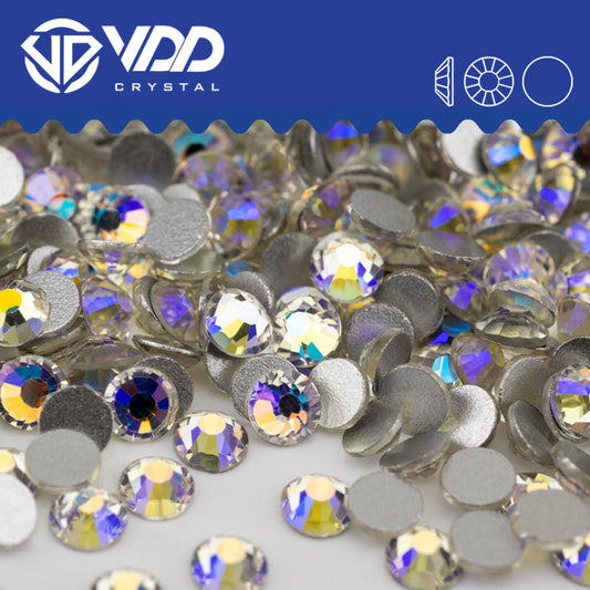 VDD 061  Moon Shadow Non-hotfix Rhinestones High Quality Glass Crystal Flatback Strass Stones YZ-061