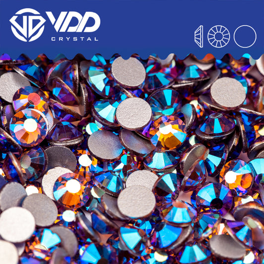 VDD 097 Lt.Amethyst AB Non-hotfix Rhinestones High Quality Glass Crystal Flatback Strass Stones YZ-097