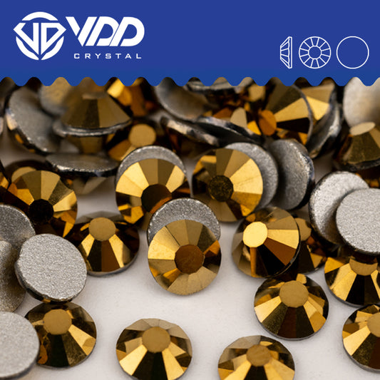 VDD 067 Aurum Non-hotfix Rhinestones High Quality Glass Crystal Flatback Strass Stones YZ-067