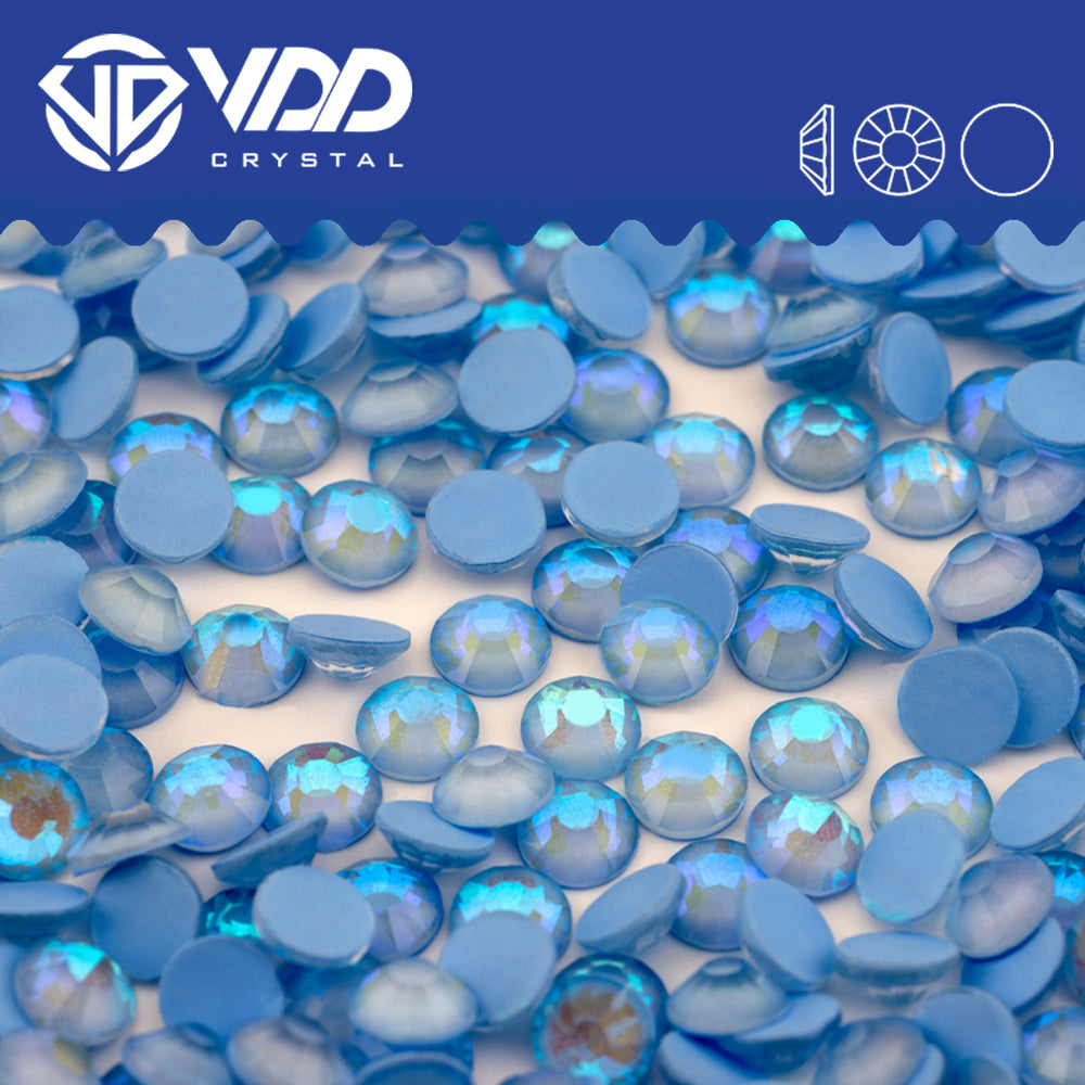 VDD 303 D Blue Non-hotfix Rhinestones High Quality Glass Crystal Flatback Strass Stones YZ-303