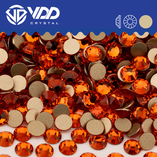 VDD 011 Hyacinth Gold-Back Rhinestones High Quality Glass Crystal Flatback Strass Stones JD999-011