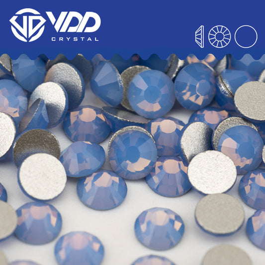 VDD 045 Blue Opal Non-hotfix Rhinestones High Quality Glass Crystal Flatback Strass Stones YZ-045