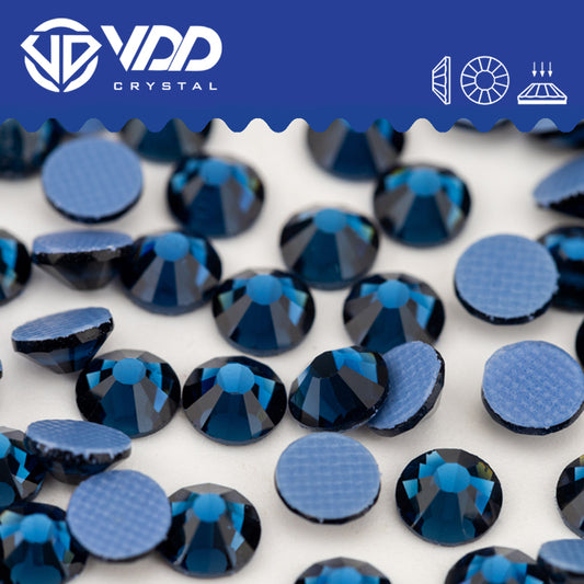 VDD 031 Montana Hot-Fix Rhinestones High Quality Glass Crystal Flatback Strass Stones Hotfix-031
