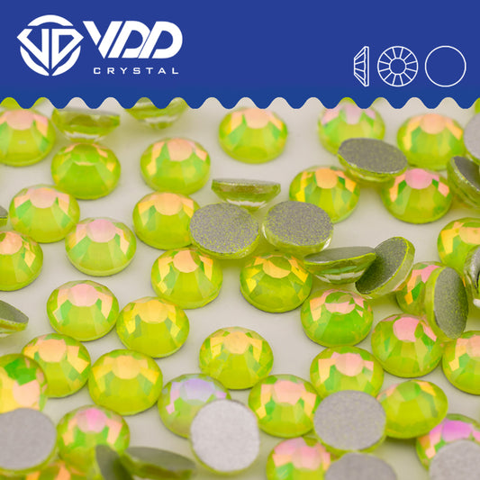 VDD 410 Galaxy-Yellow Non-hotfix Rhinestones High Quality Glass Crystal Flatback Strass Stones YZ-410