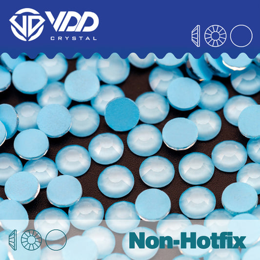 VDD 323 Rococo Lt.Blue Non-hotfix Rhinestones High Quality Glass Crystal Flatback Strass Stones YZ-323