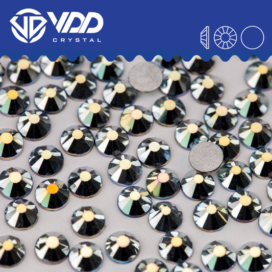 VDD 169 Silver Beach Non-hotfix Rhinestones High Quality Glass Crystal Flatback Strass Stones YZ-169