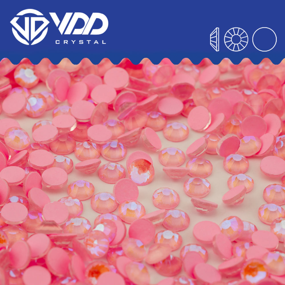 VDD 305 D Rose Non-hotfix Rhinestones High Quality Glass Crystal Flatback Strass Stones YZ-305