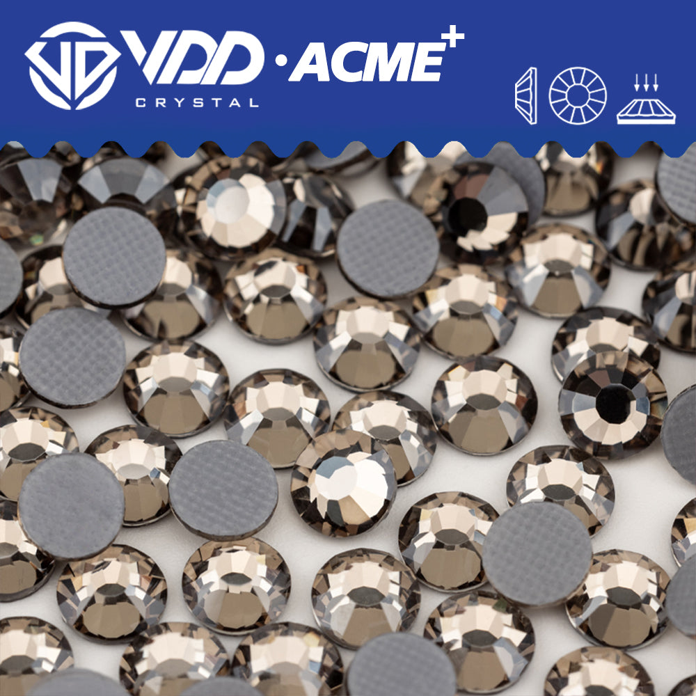 VDD 043 Greige  ACME+ Hot-Fix Rhinestones High Quality AAAAA Glass Crystal Flatback Strass Stones ACME-043