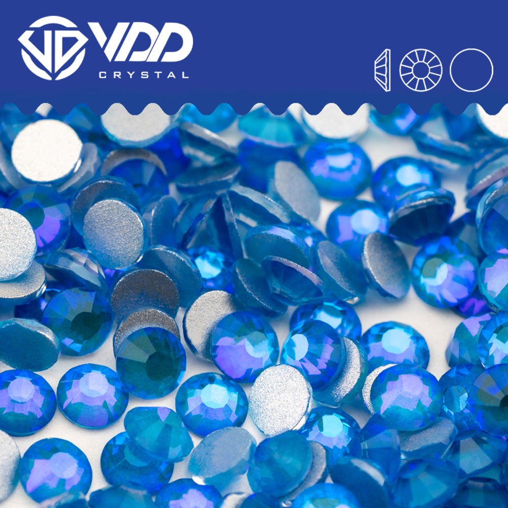 VDD 464 Blink-Sapphire Non-hotfix Rhinestones High Quality Glass Crystal Flatback Strass Stones YZ-464