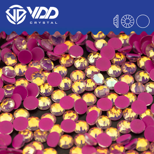 VDD 402 Rose Nebula Non-hotfix Rhinestones High Quality Glass Crystal Flatback Strass Stones YZ-402