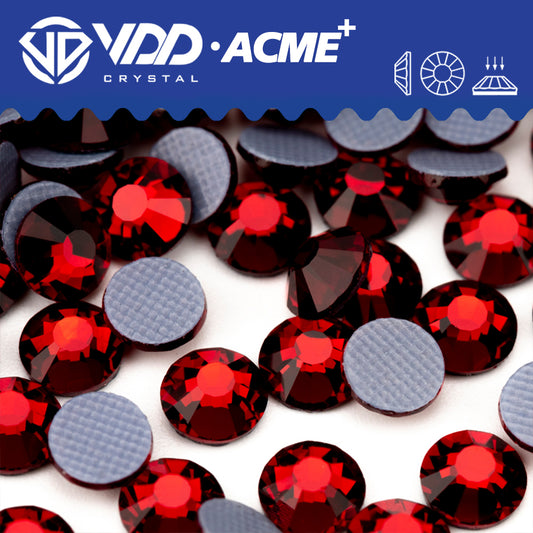 VDD 014 Garnet  ACME+ Hot-Fix Rhinestones High Quality AAAAA Glass Crystal Flatback Strass Stones ACME-014