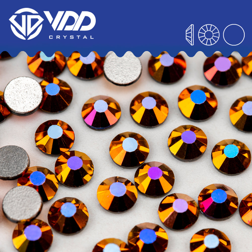 VDD 164 Magic Sun Non-hotfix Rhinestones High Quality Glass Crystal Flatback Strass Stones YZ-164