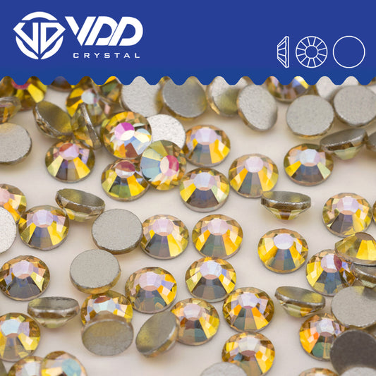 VDD 131 Solar Flare  Non-hotfix Rhinestones High Quality Glass Crystal Flatback Strass Stones YZ-131