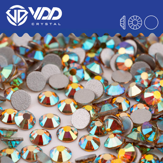 VDD 124 Summer Non-hotfix Rhinestones High Quality Glass Crystal Flatback Strass Stones YZ-124
