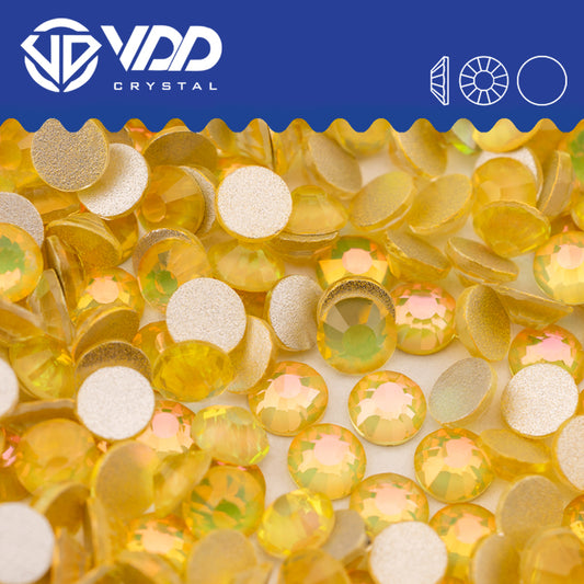 VDD 465 Blink-Maize  Non-hotfix Rhinestones High Quality Glass Crystal Flatback Strass Stones YZ-465