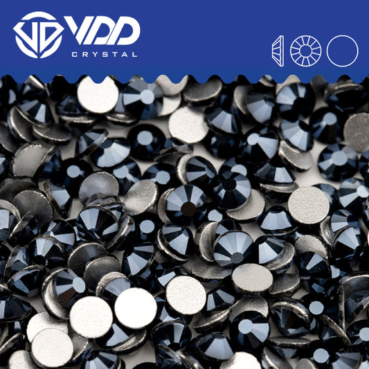 VDD 171  Metallic Dark Non-hotfix Rhinestones High Quality Glass Crystal Flatback Strass Stones YZ-171