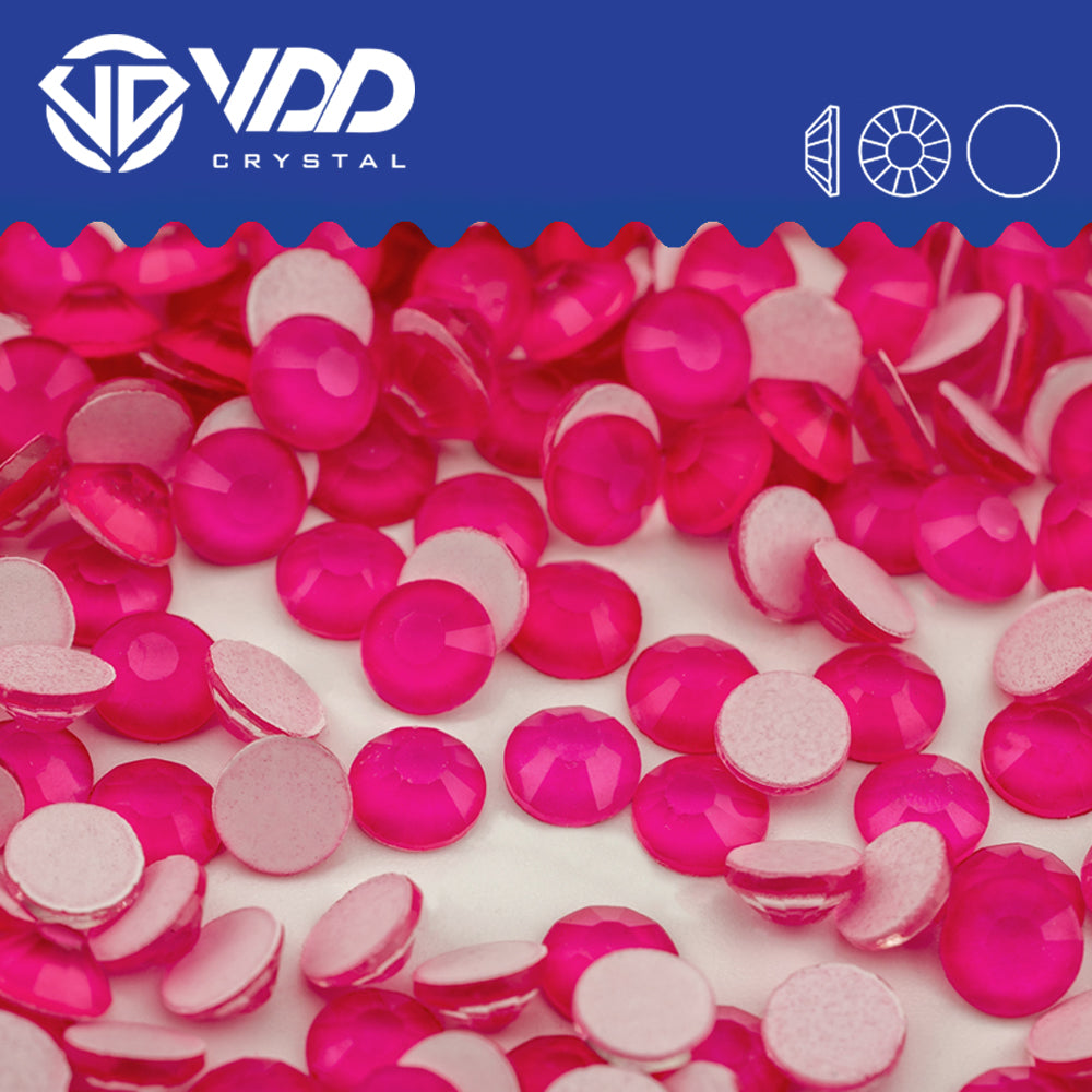 VDD 286 M Rose Non-hotfix Rhinestones High Quality Glass Crystal Flatback Strass Stones YZ-286