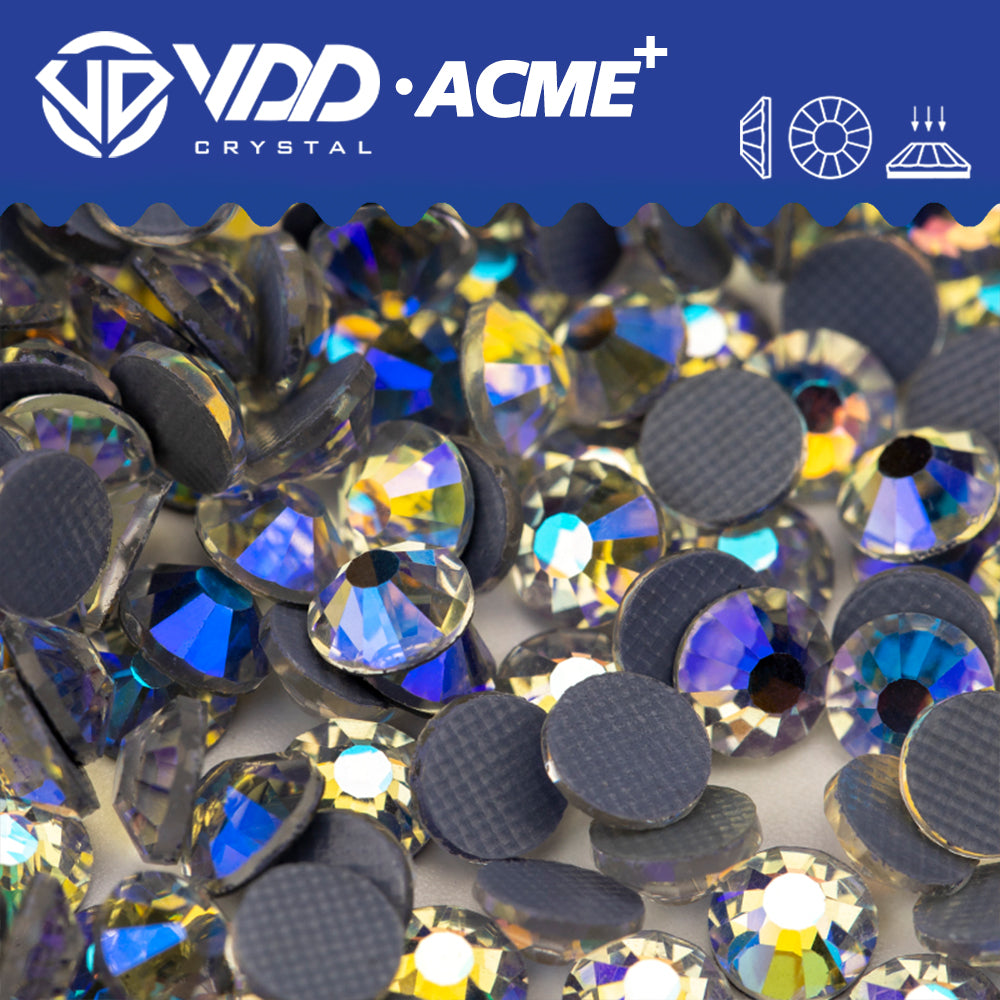 VDD 061 Moon Shadow ACME+ Hot-Fix Rhinestones High Quality AAAAA Glass Crystal Flatback Strass Stones ACME-061