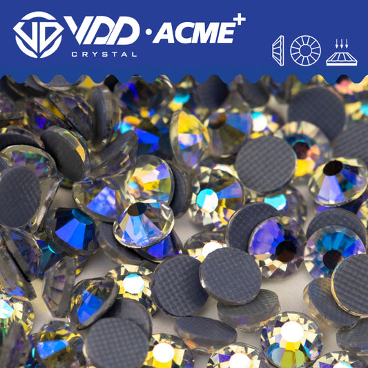 VDD 061 Moon Shadow ACME+ Hot-Fix Rhinestones High Quality AAAAA Glass Crystal Flatback Strass Stones ACME-061
