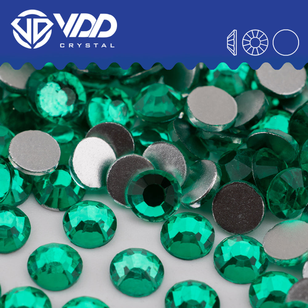 VDD 133 Parakeet Non-hotfix Rhinestones High Quality Glass Crystal Flatback Strass Stones YZ-133