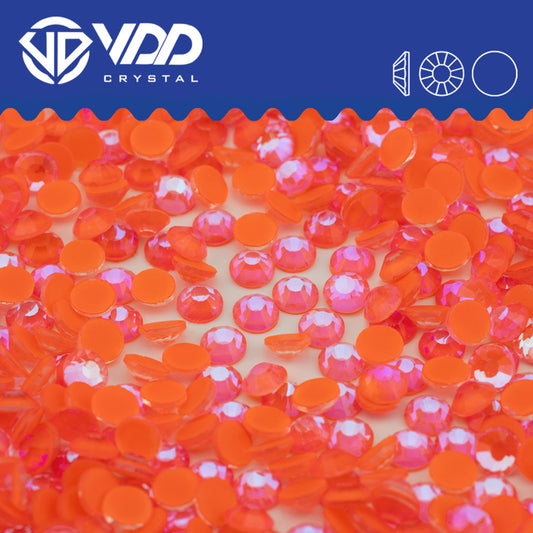 VDD 310 D Red Orange Non-hotfix Rhinestones High Quality Glass Crystal Flatback Strass Stones YZ-310