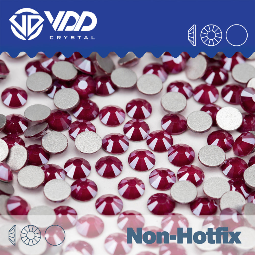 VDD 147 MRD-Garnet Non-hotfix Rhinestones High Quality Glass Crystal Flatback Strass Stones YZ-147