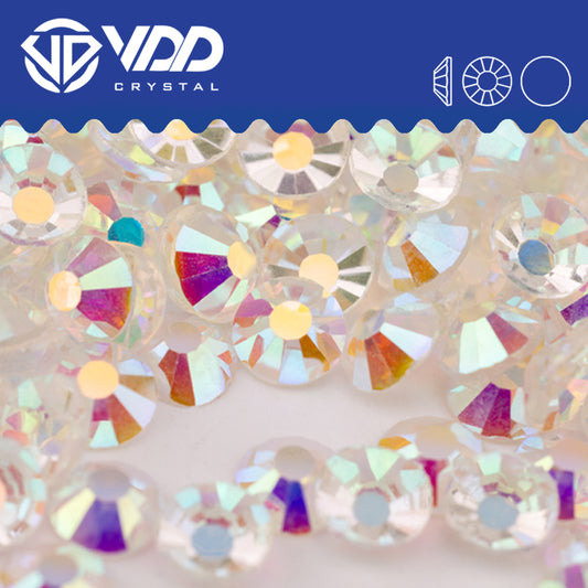 VDD 057 Transparent AB Non-hotfix Rhinestones High Quality Glass Crystal Flatback Strass Stones YZ-057