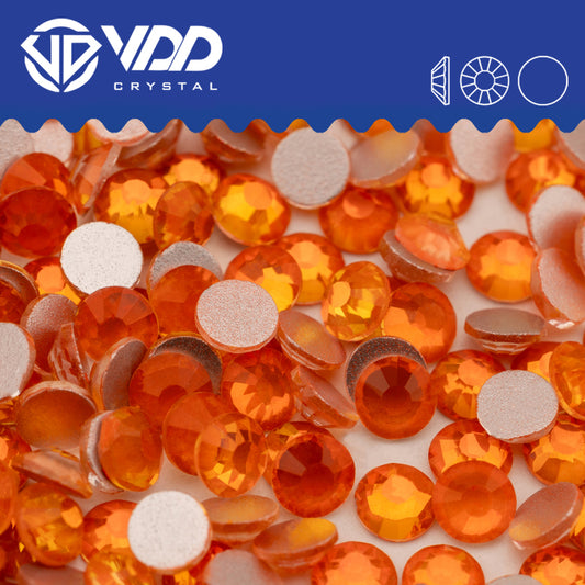 VDD 467 Blink-Orange Non-hotfix Rhinestones High Quality Glass Crystal Flatback Strass Stones YZ-467