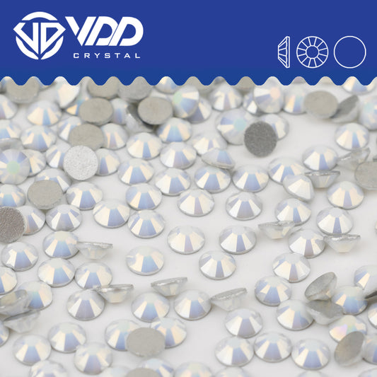 VDD 450 White-Glaze Non-hotfix Rhinestones High Quality Glass Crystal Flatback Strass Stones YZ-450